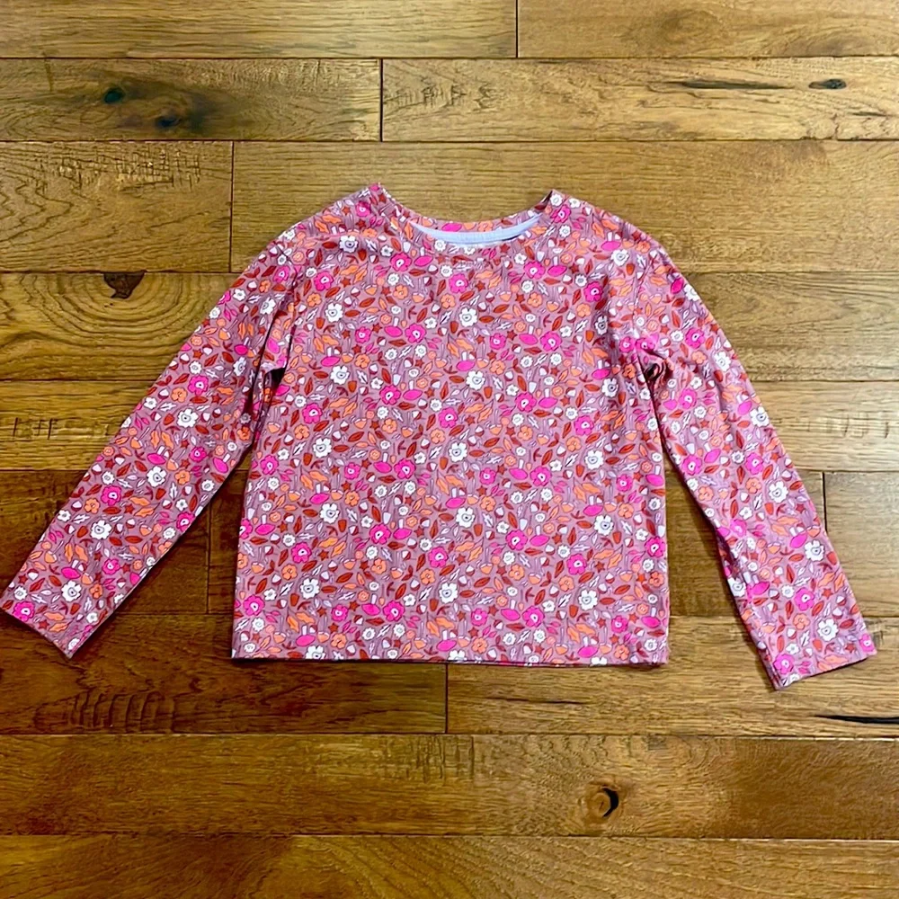 Cat & Jack Relaxed T-Shirt - Long-Sleeve Plum Purple Fall Size S 6/7 - Picture 1 of 9